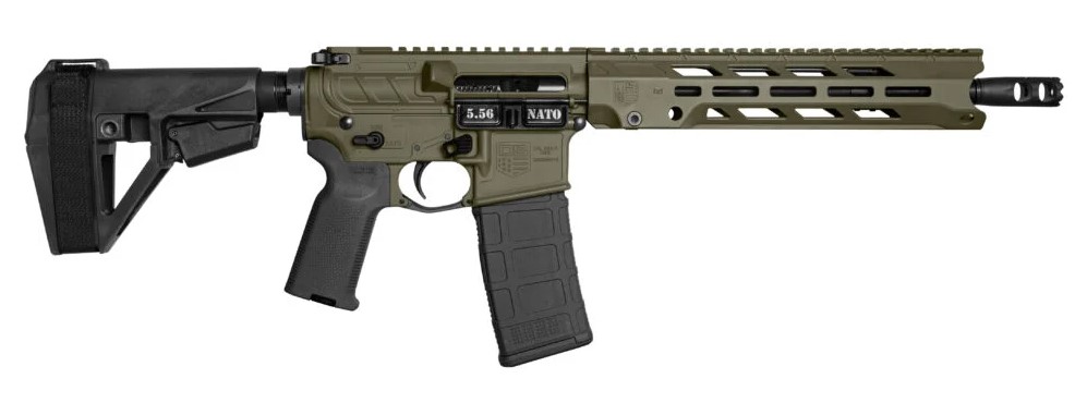 Diamondback DB15 Obsidian 5.56 NATO 11.5in ODG SBA5 Brace